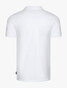 Cavallaro Napoli Bavegio Organic Cotton Blend Subtle Stretch Polo Wit
