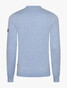 Cavallaro Napoli Cercolo Round Neck Organic Cotton Blend Trui Licht Blauw Melange