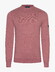 Cavallaro Napoli Cercolo Round Neck Organic Cotton Blend Trui Old Pink Melange