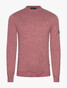 Cavallaro Napoli Cercolo Round Neck Organic Cotton Blend Trui Old Pink Melange