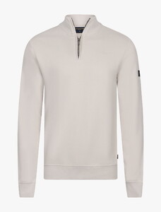 Cavallaro Napoli Diagono Half Zip Sweat Pullover Kitt
