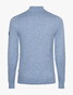 Cavallaro Napoli Fontanio Full Zip Cardigan Vest Licht Blauw Melange