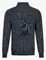 Cavallaro Napoli Full Zip Cardigan Vest Donker Blauw
