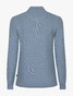 Cavallaro Napoli Levanzio Half Zip Fine Texture Cotton Cashmere Pullover Light Blue