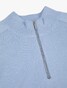 Cavallaro Napoli Linate Half Zip Pullover Trui Licht Blauw