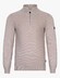 Cavallaro Napoli Linate Half Zip Pullover Trui Light Kitt