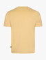 Cavallaro Napoli Luvati Mercerized Cotton Fine Tone-on-Tone Chest Logo T-Shirt Faded Yellow