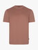 Cavallaro Napoli Luvati Mercerized Cotton Fine Tone-on-Tone Chest Logo T-Shirt Oud Roze