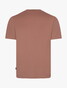 Cavallaro Napoli Luvati Mercerized Cotton Fine Tone-on-Tone Chest Logo T-Shirt Oud Roze