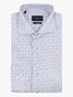 Cavallaro Napoli Midoti Graphic Fantasy Pattern Overhemd Greyblue-Kitt