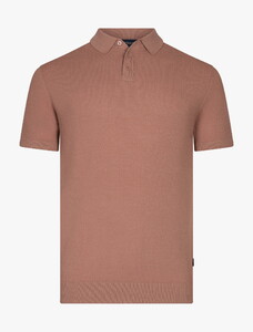 Cavallaro Napoli Milanio Allover Texture Polo Oud Roze