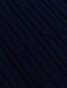 Cavallaro Napoli Organto Half Zip Cable Cotton Wool Trui Donker Blauw