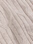 Cavallaro Napoli Organto Half Zip Cable Cotton Wool Trui Kitt