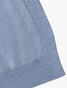 Cavallaro Napoli Palio Half Zip Subtle Rib Detail Trui Licht Blauw