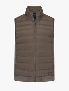 Cavallaro Napoli Quintino Lightweight Comfort Body-Warmer Donker Taupe