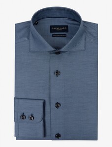 Cavallaro Napoli Sabato Shirt Dark Evening Blue