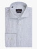 Cavallaro Napoli Tarente Linnen Blend Stripe Overhemd Lichtblauw-Wit