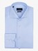 Cavallaro Napoli Uni Widespread Doppio Ritorto Two-Ply Cotton Overhemd Licht Blauw