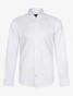 Cavallaro Napoli Uni Widespread Doppio Ritorto Two-Ply Cotton Overhemd Wit