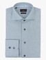 Cavallaro Napoli Vernio Pied-de-Poule Overhemd Licht Blauw