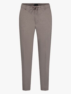 Cavallaro Napoli Zeradino Melange Broek Taupe Melange