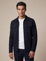 Cavallaro Napoli Zerino Comfort Fabric Overshirt Donker Blauw
