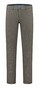 Com4 Cotton Blend Check Modern Chino Broek Bruin