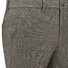 Com4 Cotton Blend Check Modern Chino Broek Bruin