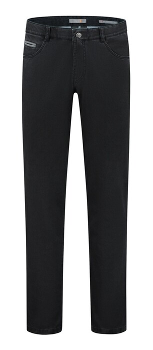 Com4 Fine Structure Swing Front Broek Donker Grijs