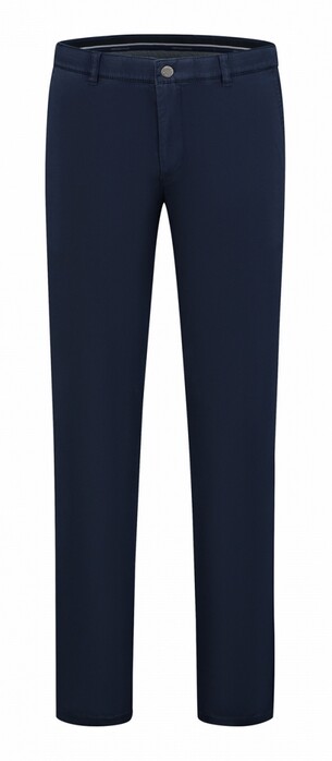 Com4 Fine Uni Fabric Modern Chino Broek Navy