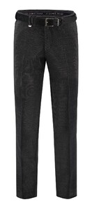Com4 Flat-Front Woolcord Corduroy Broek Grijs
