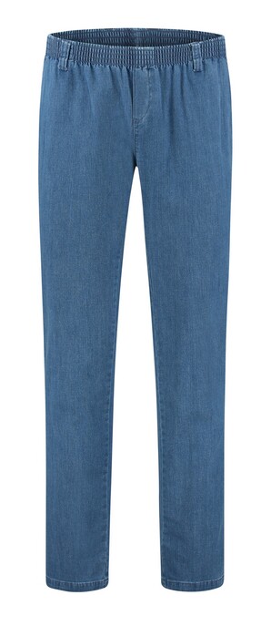 Com4 Herman Cotton Blend Denim Jeans Licht Blauw