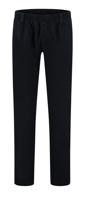 Com4 Herman Cotton Uni Perma Broek Perma Navy