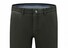 Com4 Micro Pattern Modern Chino Broek Donker Groen