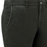 Com4 Micro Pattern Modern Chino Broek Donker Groen