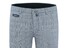Com4 Modern Chino Check Broek Blauw