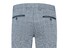 Com4 Modern Chino Check Broek Blauw