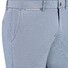 Com4 Modern Chino Faux-Uni Fine Texture Broek Blauw