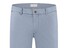 Com4 Modern Chino Faux-Uni Fine Texture Broek Blauw