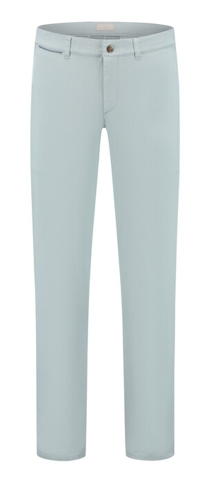 Com4 Modern Chino fine Structure Broek Illusion Blue