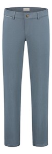 Com4 Modern Chino fine Structure Pants Stone Blue