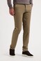 Com4 Modern Chino Micro Pattern Near Faux-Uni Subtle Cotton Stretch Broek Beige
