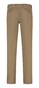 Com4 Modern Chino Micro Pattern Near Faux-Uni Subtle Cotton Stretch Broek Donker Beige