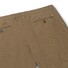 Com4 Modern Chino Micro Pattern Near Faux-Uni Subtle Cotton Stretch Broek Donker Beige