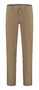 Com4 Modern Chino Micro Pattern Near Faux-Uni Subtle Cotton Stretch Broek Donker Beige