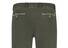 Com4 Modern Chino Micro Pattern Near Faux-Uni Subtle Cotton Stretch Broek Donker Groen