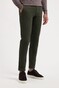 Com4 Modern Chino Micro Pattern Near Faux-Uni Subtle Cotton Stretch Broek Donker Groen