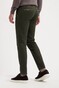 Com4 Modern Chino Micro Pattern Near Faux-Uni Subtle Cotton Stretch Broek Donker Groen