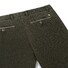 Com4 Modern Chino Micro Pattern Near Faux-Uni Subtle Cotton Stretch Broek Donker Groen