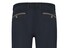 Com4 Modern Chino Micro Pattern Near Faux-Uni Subtle Cotton Stretch Broek Navy